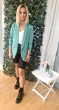 Molly Teal Blazer ONE size (UK 8-12)
