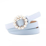 Pearl Circle Thin Belt (More Colours)